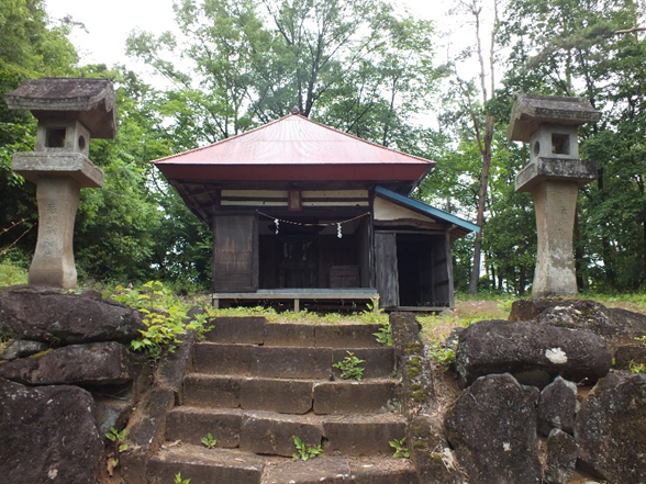 穴山ふれあいマップ 御崎神社