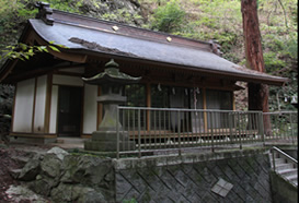 信和会 穴山ふれあいマップ 寺院 巖宮神社