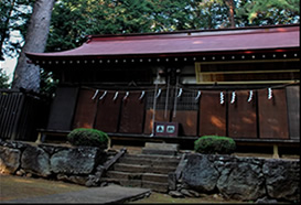 信和会 穴山ふれあいマップ 寺院 御名方神社